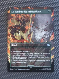 Mtg FIN Final Fantasy Showcase - Clash Eikons Combat Des Primordiaux FR -NM - Image 1