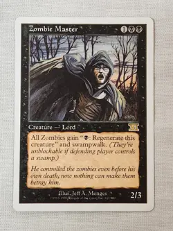 NM Zombie Master Classic Sixth Edition Mtg Magic the Gathering - Image 1