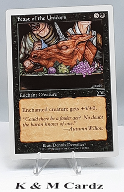 MTG - 6th Edition - Feast of the Unicorn - #130 - Lightly Played - Image 1