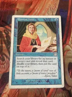 NM Mystical Tutor Classic Sixth Edition Mtg Magic the Gathering - Image 1