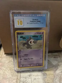 (POP 8) CGC 10 PRISTINE Pokemon Duskull EX Crystal Guardians 51/100 Card - Image 1
