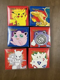 Burger King 23K Gold Plated Pokemon Cards - Complete Set - Most Sealed & New! - Image 5