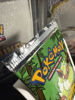 Pokemon TCG Jungle Booster Pack 1st Edition Flareon Art, Sealed, Unweighed - Image 5