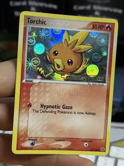 Torchic 69/106 EX Emerald 2005 Reverse Holo Pokemon Card TCG - Image 3