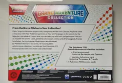 POKEMON Grand Adventure Collection box 4 packs inc Surging Sparks New & Sealed - Image 3