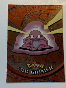 2000 Topps Pokemon TV #88 Grimer Silver Foil (B) FREE COMBINED SHIP - Image 1