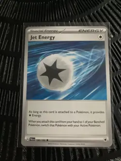 Pokemon TCG Paldea Evolved Jet Energy 190/193 NM Condition - Image 2