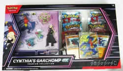 Pokemon TCG Cynthia's Garchomp ex Premium Collection Set Box Sealed New - Image 1