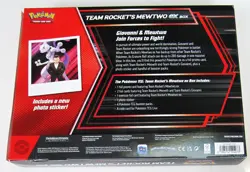 Pokemon TCG Team Rocket's Mewtwo ex Set Box Brand New Sealed 2025 - Image 2