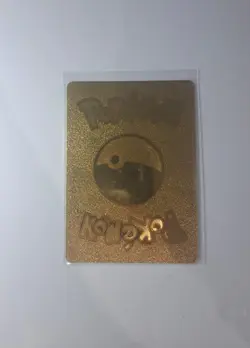 Pokemon Cards Lycanroc GX 138/145 HP200 - Gold Foil Fan Art Display Card - NM - Image 2