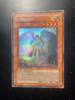 YuGiOh Honest 1st Edition Ghost Rare LODT-IT001 Italian - Image 1