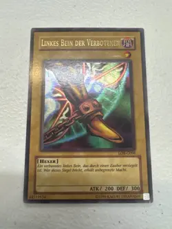 Yugioh Linkes Bein der Verbotenen LOB-G098 Ultra Rare Holo lp - Image 1