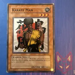 * Yu-Gi-Oh! - MP - Yugioh! Karate Man - SDJ-013 - Vintage English (US Seller) - Image 1