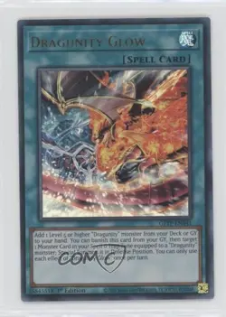 UR - Dragunity Glow 1st Ed. YuGiOh Ghosts From The Past #GFTP-EN041 0r9g - Image 1