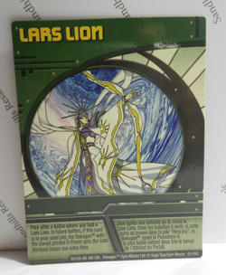 Bakugan Card - Lars Lion - Green Ability Card - BA336 - 45/48d - 2008 - Image 1