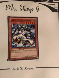 ZABORG THE THUNDER MONARCH - BP01-EN132 ENGLISH Yu-Gi-Oh! CARD COMMON KONAMI TCG - Image 3