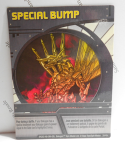 Bakugan Card - Special Bump - Blue Ability Card - BA282 - 39/48c - 2008 - Image 1