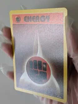 Pokemon Card WOTC Fighting Energy 97/102 Base Non-holo Unlimited 1999 - NM - Image 2