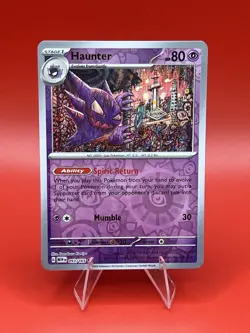 Haunter 093/165 SV: Scarlet & Violet 151 Reverse Holo Pokemon Card Near Mint - Image 1
