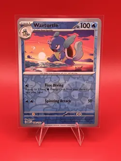 Wartortle Reverse Holo NM 008/165 Scarlet & Violet 151 Pokemon Card - Image 1