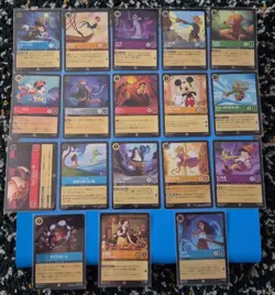 Disney Lorcana, Japanese Promo Bundle, 18 card bundle - Image 1
