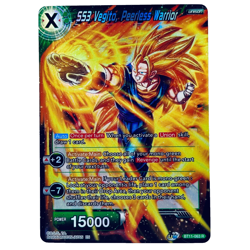 Dragon Ball Super Card Game SS3 Vegito, Peerless Warrior Rare Foil Card - Image 1