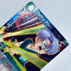 Dragon Ball Super Card Game Oath's Power Trunks Foil Rare Card - Image 3