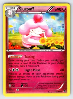 Slurpuff 69/119 2014 XY Phantom Forces Pokemon Card TCG Holo Rare - Nm/Vlp - Image 1