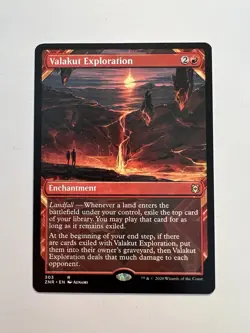 Valakut Exploration - SHOWCASE - MTG Zendikar Rising - NM - Image 1