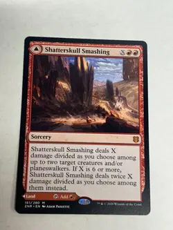 Shatterskull Smashing 161/280 Non Foil Mythic Zendikar Rising MTG Near Mint - Image 1