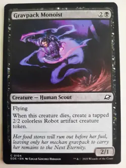 Gravpack Monoist #0104 Edge of Eternities MTG Magic NM X 4 copies - Image 3