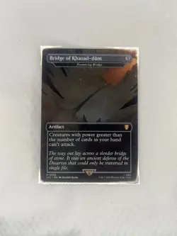 MTG NM Bridge of Khazad-dum - Ensnaring Bridge Commander: the Lord of the Rings - Image 1