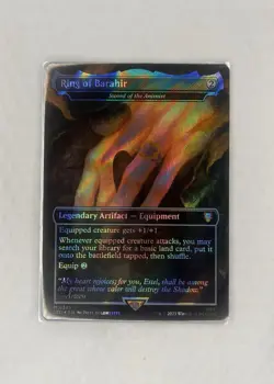 MTG-Ring of Barahir- Sword of the Animist Commander: the Lord of the Rings Foil - Image 1