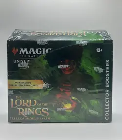 Magic The Gathering MTG Lord of the Rings Collector Booster Box LOTR Sealed - Image 1