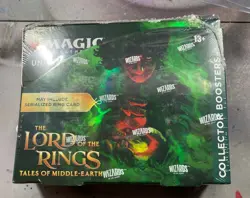 Magic The Gathering MTG Lord of the Rings Collector Booster Box LOTR Sealed - Image 1