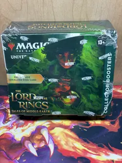Magic The Gathering MTG Lord of the Rings Collector Booster Box LOTR Sealed - Image 1