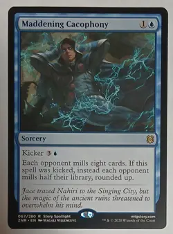 Maddening Cacophony #67 (NM) Zendikar Rising ZNR Magic MTG - Image 1