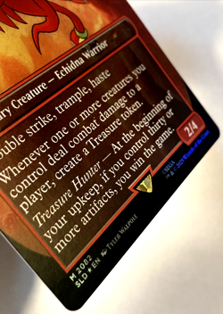 MTG Knuckles the Echidna (Rainbow Foil) Secret Lair x Sonic 2082 NM - Image 2