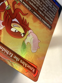 MTG Knuckles the Echidna (Rainbow Foil) Secret Lair x Sonic 2082 NM - Image 5