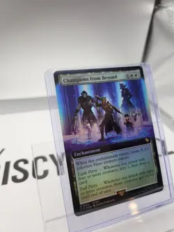 MTG Final Fantasy Champions from Beyond - Borderless Foil Magic The Gathering - Image 1