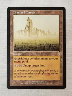 NM Deserted Temple Odyssey Mtg Magic the Gathering - Image 1