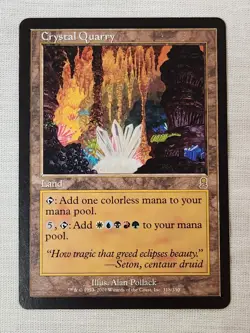 NM Crystal Quarry Odyssey Mtg Magic the Gathering - Image 1