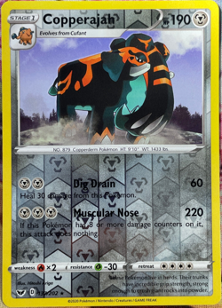 Copperajah Reverse Holo Rare - 137/202 - Sword & Shield Base Pokemon 2020 - Image 1