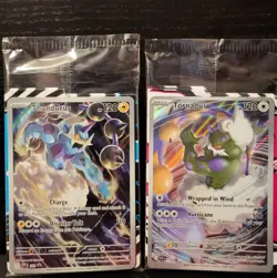 Pokemon Black Bolt and White Flare ETB promo Thundurus and Tornadus ENGLISH - Image 1