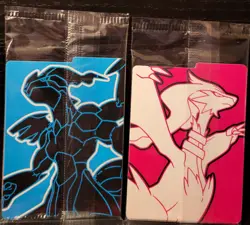 Pokemon Black Bolt and White Flare ETB promo Thundurus and Tornadus ENGLISH - Image 2
