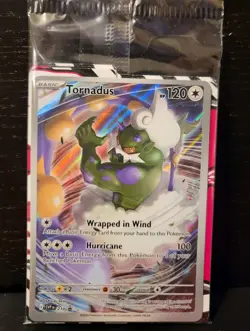 Pokemon Black Bolt and White Flare ETB promo Thundurus and Tornadus ENGLISH - Image 3