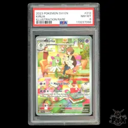 Kirlia #212/198 PSA 8 Scarlet & Violet Pokemon 2023 - Image 1