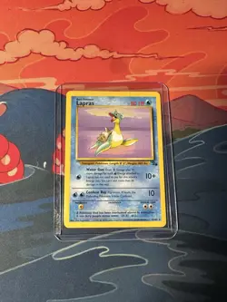 Pokemon TCG - Lapras - 25/62 - Fossil - MP Unlimited Rare (1999) Non Holo - Image 1