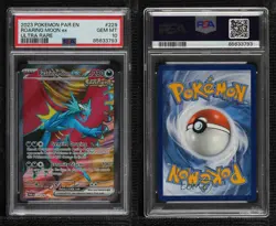 Roaring Moon ex Ultra Rare Pokemon Scarlet & Violet Paradox Rift (PAREN) 1co7 - Image 3