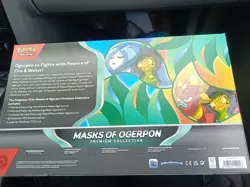Pokemon Masks Of Ogerpon Premium Collection Box Sealed with 10 Booster Packs 196214129948 - Image 2